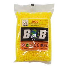 Пластиковые пульки для оружия детского Bambi G208669-CB-2000T, 6 мм в пакете 21301089 фото
