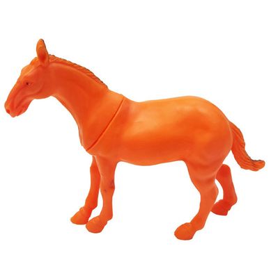 Фигурки домашних животных N 588-2 12 см (Лошадь Оранжевая) 21301989 фото