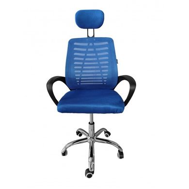 Крісло офісне Bonro B-6200 синє 7000402 фото