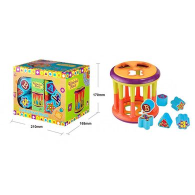 Іграшка для малюків Логіка-сортер 8328 фігурки-вкладиші 21307531 фото