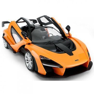 Машинка на радиоуправлении McLaren Senna Rastar 96660 оранжевый, 1:14 21306402 фото
