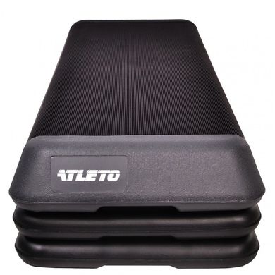 Степ-платформа професійна Atleto 47050 3 ступеньки,108-40-11,16,21 см 7000040 фото