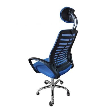 Крісло офісне Bonro B-6200 синє 7000402 фото