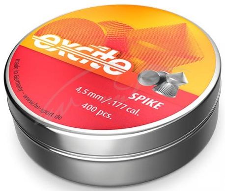 Кулі пневматичні H&N Excite Spike, 4,5 мм, 0,56 г, 400 шт/уп 92284500004 20500133 фото
