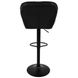 Барный стул со спинкой Bonro Bn-087 черный (черное основание) 7000614 фото 15