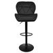Барный стул со спинкой Bonro Bn-087 черный (черное основание) 7000614 фото 14