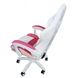 Крісло геймерське Bonro Lady 807 рожево-біле 7000218 фото 7
