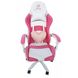 Крісло геймерське Bonro Lady 807 рожево-біле 7000218 фото 3