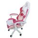 Крісло геймерське Bonro Lady 807 рожево-біле 7000218 фото 4