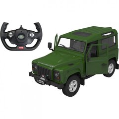 Машинка на радиоуправлении Land Rover Defender Rastar 78460 зеленый, 1:14 21306403 фото