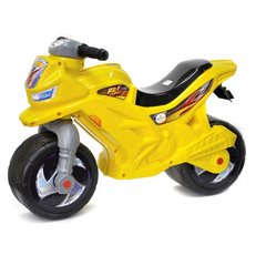 Беговел мотоцикл 2-х колесный 501-1B Синий (Желтый) 21300087 фото
