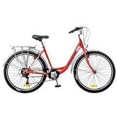 Велосипед 26 Optimabikes VISION 14G Vbr Al с багажн. красно-белый (м) 2016 1890129 фото