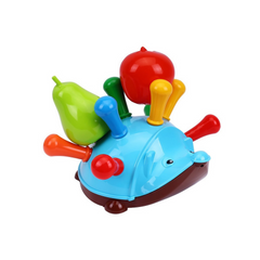 Дитяча розвиваюча іграшка "Їжачок" ТехноК 8300TXK на колесах (Блакитний) 21307532 фото