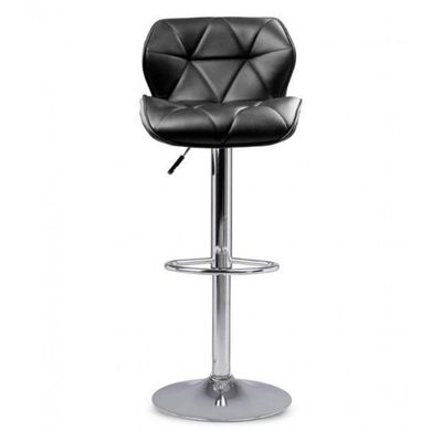 Барный стул со спинкой Bonro Bn-087 черный 7000615 фото