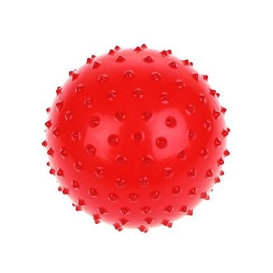 Мяч масажний MS 0023 8 дюймів (Червоний) 21300490 фото