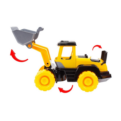 Детская машинка "Трактор" ТехноК 6887TXK с ковшом 21301890 фото