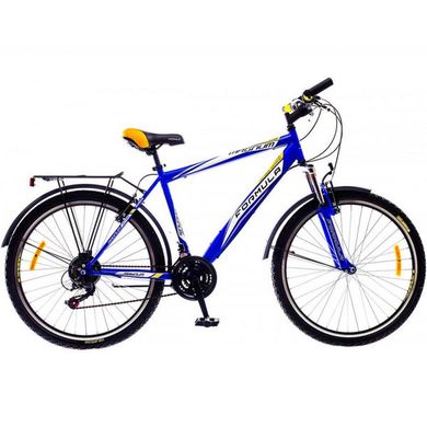 Велосипед 26 Formula MAGNUM AM 14G Vbr St з багажн. синьо-жовтий 2016 1890229 фото