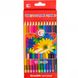 Детские эластичные карандаши для рисования с резинкой CR-777L 12 цветов 21302140 фото 3