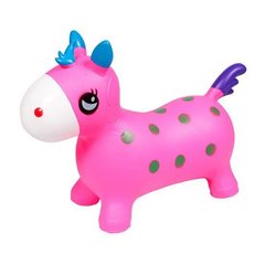 Дитячий стрибун-конячка BT-RJ-0065 з ріжками (Pink) 21306354 фото