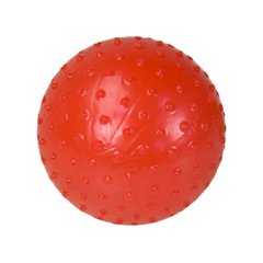 М'яч гумовий Bambi із шипами MB0103, 12 см (Червоний) 21300541 фото