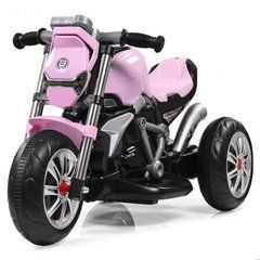 Детский электромотоцикл SPOKO M-3196 розовый 7000142 фото