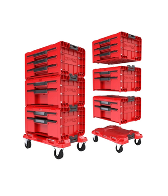 Набор инструментов для ящиков Qbrick System PRO Drawer Workshop Set 3 2.0 RED (5901238258353) 22500287 фото