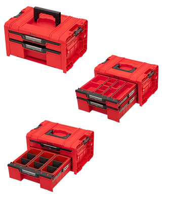 Набор инструментов для ящиков Qbrick System PRO Drawer Workshop Set 3 2.0 RED (5901238258353) 22500287 фото
