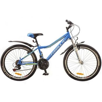 Велосипед 24 Formula FOREST AM 14G Vbr рама-12,5 St синий с крылом Pl ST-EF500 2017 1890180 фото