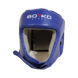 Шлем боксерский 1 (XL) открыт синий, кожа 1640344 фото 1