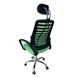 Крісло офісне Bonro B-6200 зелене 7000404 фото 6