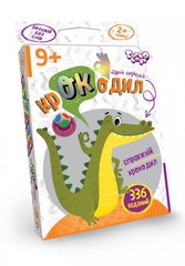Детская настольная игра викторина "Тот самый крокодил" CROC-02-01U на укр. языке 21305289 фото