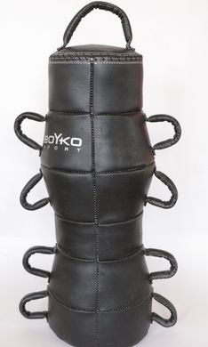 Мешок для грэплинга (кросфит, мма, самбо), высота 110 см, кожа 1640245 фото