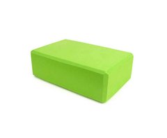 Блок для йоги MS 0858-2 материал EVA (Зеленый) 21307634 фото
