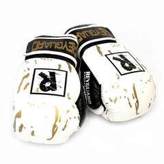 Боксерские перчатки Reyguard Gold натуральная кожа 143004 фото