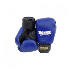 Рукавички боксерські BOXER 8 oz (шкіра 0.8-1.0мм, нап.-пінопоролон) сині (код УКТЗЕД 9506) 1950063 фото
