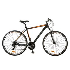 Велосипед 28 Leon HD-85 AM 14G Vbr рама-19 Al черно-оранжевый (м) 2017 1890453 фото
