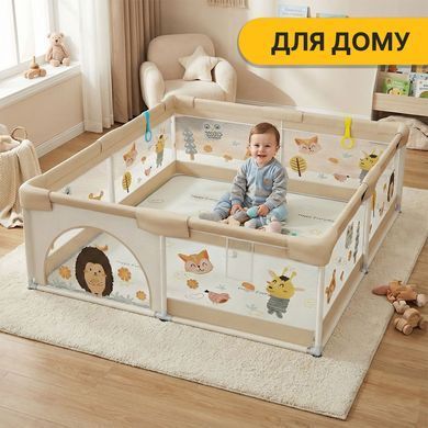 Дитячий манеж LEOBRO &laquo;Лісовий Їжачок&raquo; 120 x 180 см (LB-1122) 22500136 фото