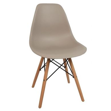 Кресло для кухни на ножках Bonro В-173 Full Kd коричневое (2 шт) 7000667 фото