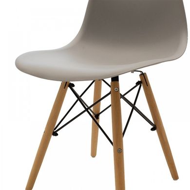 Крісло для кухні на ніжках Bonro В-173 Full Kd коричневе (2 шт) 7000667 фото