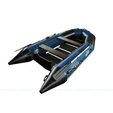 Кільовий моторний човен К-370 (синій) 1070022 фото