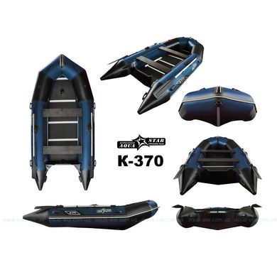 Килевая моторная лодка К-370 (синяя) 1070022 фото