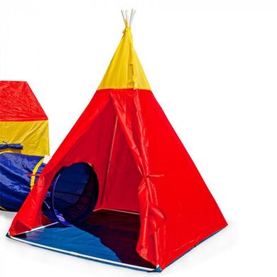 Дитяча палатка 5 в 1 Iglo + Wigwam + Тунель+Будиночок - 8906 20200399 фото