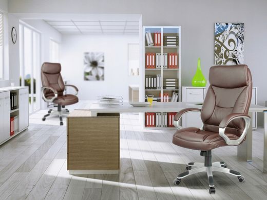 Кресло офисное Just Sit Roma - коричневый 20200223 фото