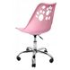 Кресло офисное, компьютерное Bonro B-881 розовое 7000221 фото 4