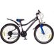 Велосипед 24 Formula FOREST AM 14G Vbr рама-12,5 St чёрно-синий с крылом Pl ST-EF500 2017 1890181 фото 1