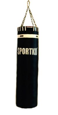 Мішок боксерський Sportko ремінна шкіра, висота 130 см 1980002 фото