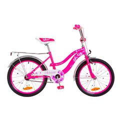 Велосипед 20 Formula FLOWER 14G рама-13 St розовый с багажником зад St, с крылом St 2018 1890300 фото