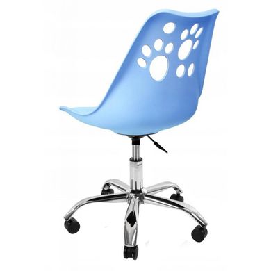 Кресло офисное, компьютерное Bonro B-881 голубое 7000222 фото