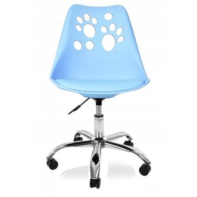 Кресло офисное, компьютерное Bonro B-881 голубое 7000222 фото