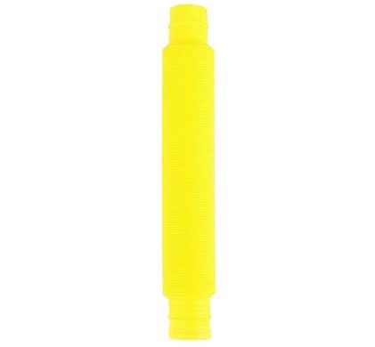 Игрушка трубка антистресс Neon Pop Tube Bambi AN1486 (Желтый) 21306756 фото